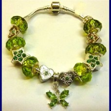 murano bracelet  Green.